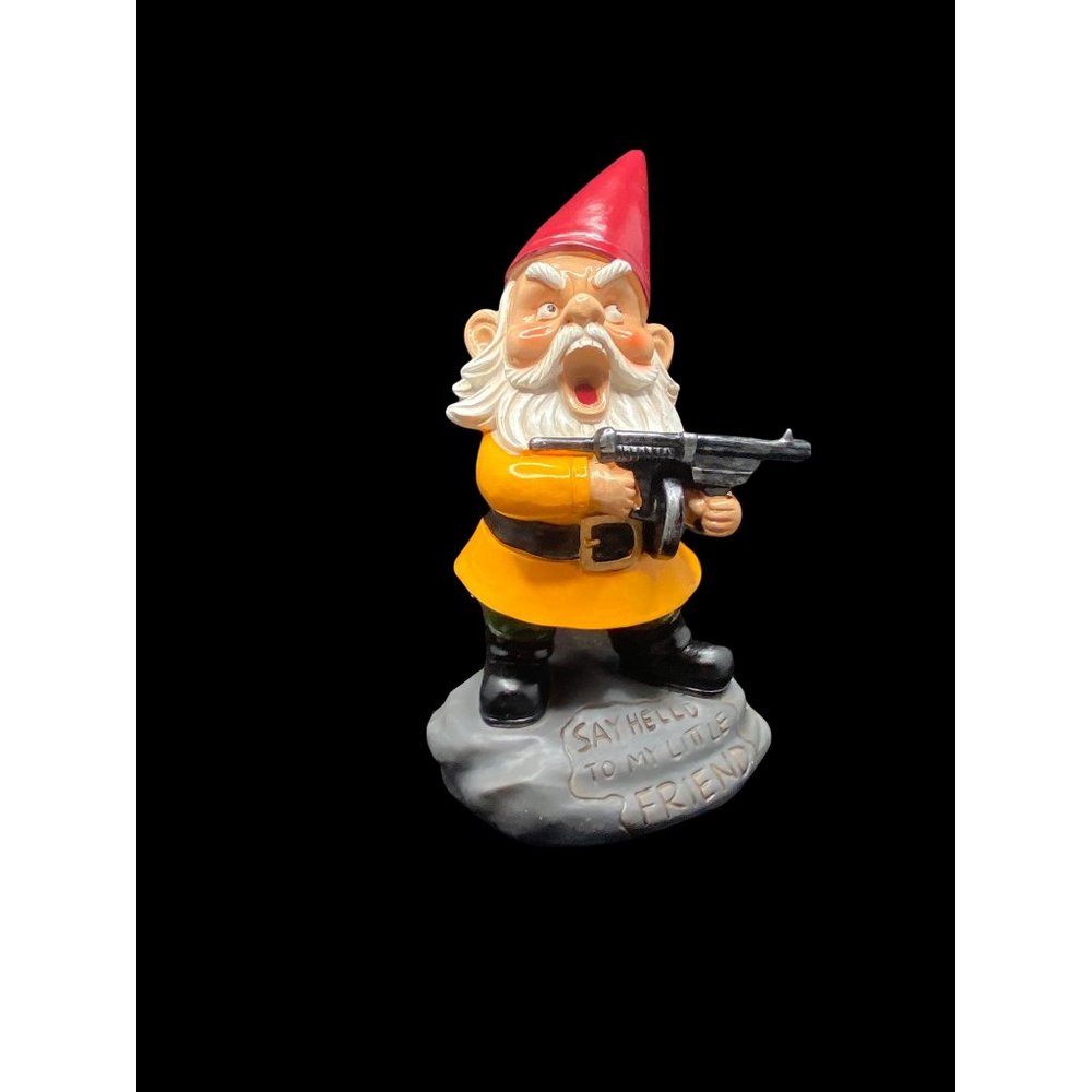 Big Mouth Inc The Angry Little Garden Gnome New In Box - Picture 2 of 6